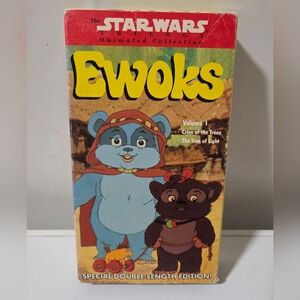 Star Wars Animated VHS Ewoks